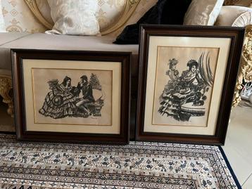 Prachtige kunst tekeningen beschikbaar voor biedingen