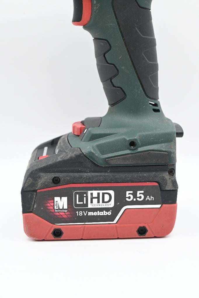 Metabo LTX 18 Schroeftol & Haakse Slijper COMBOSET, Ophalen of Verzenden, Gebruikt