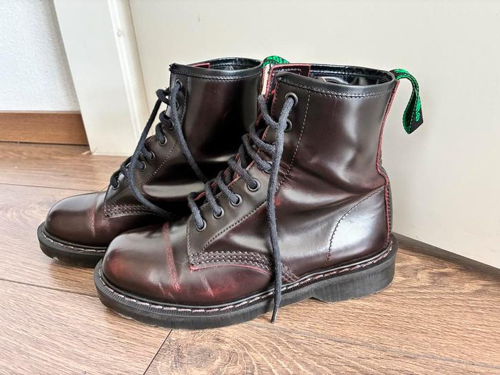 Solovair Boots Oxblood Maat 38, Kleding | Dames, Schoenen, Gedragen, Lage of Enkellaarzen, Bruin, Ophalen of Verzenden