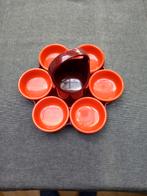 Vintage serveerhouder van EMSA voor snack- of dipsausbakjes., Ophalen of Verzenden