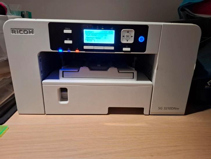 Ricoh SG3210DNW Sublimatie Printer - Weinig Gebruikt, Computers en Software, Printers, Zo goed als nieuw, Printer, Inkjetprinter