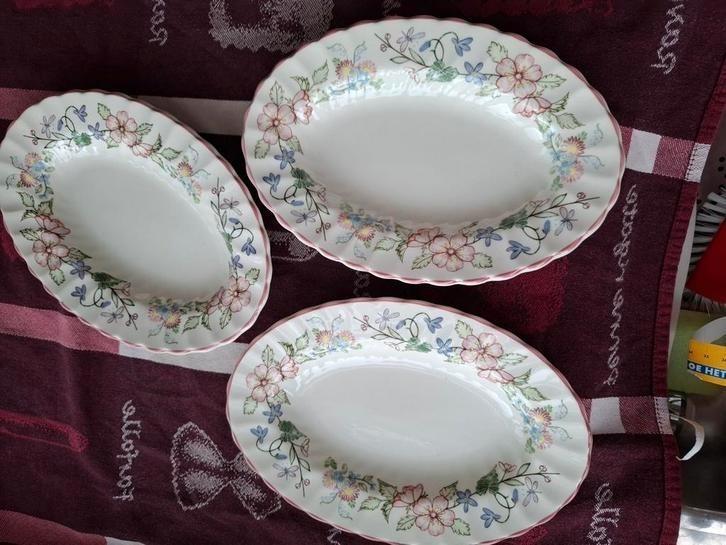 3 vleesschaaltjes SpringFields by Jenny Rhodes, Antiek en Kunst, Antiek | Servies los, Ophalen of Verzenden