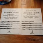 Bladmuziek dwarsfluit A. Vivaldi, Klassiek, Dwarsfluit of Piccolo, Ophalen of Verzenden, Zo goed als nieuw