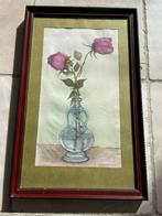 Vintage handgeschilderd olieverf schilderij, Antiek en Kunst, Ophalen of Verzenden