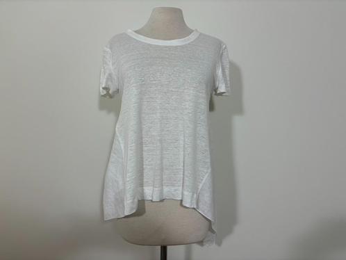 Linnen 100% Capri shirt met gave rug maat XS (valt royaal), Kleding | Dames, T-shirts, Nieuw, Maat 34 (XS) of kleiner, Wit, Korte mouw