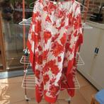 Maxi tuniek rood bloemenprint kant Twinset mt 42-44, Kleding | Dames, Twinset, Maat 42/44 (L), Nieuw, Ophalen of Verzenden