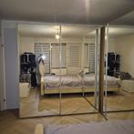 2 Grote spiegelkasten met Schuifdeuren, Ophalen, 50 tot 75 cm, 200 cm of meer, 200 cm of meer