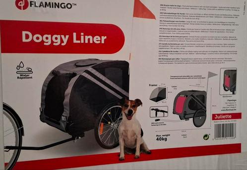 Flamingo Doggy Liner Fietskar voor Honden, Fietsen en Brommers, Fietsaccessoires | Aanhangers en Karren, Zo goed als nieuw, Hondenkar