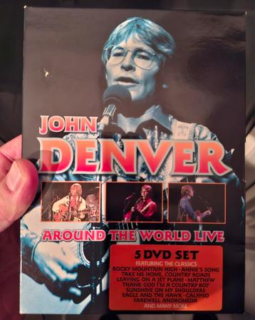 John Denver - Around the World Live - 5 DVD Set beschikbaar voor biedingen