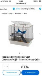 Ferplast frettenkooi., Ophalen of Verzenden, Zo goed als nieuw, Kooi, Minder dan 60 cm