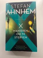 X manieren om te sterven - Stefan Ahnhem, Boeken, Ophalen of Verzenden, Zo goed als nieuw, Nederland