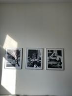 Ingelijste posters iconisch, Huis en Inrichting, Woonaccessoires | Lijsten, Ophalen, Zo goed als nieuw, Hout, Minder dan 50 cm