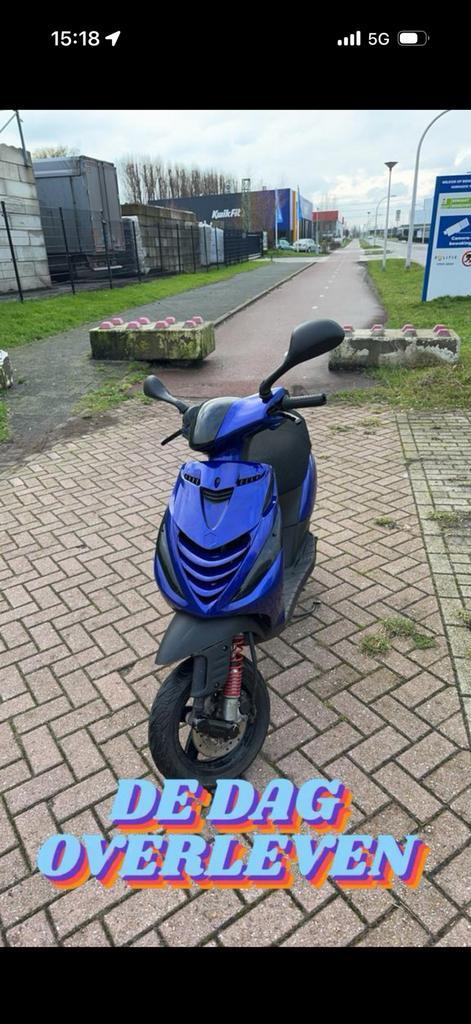 Zip 70cc, Fietsen en Brommers, Scooters | Piaggio, Zo goed als nieuw, Zip, Maximaal 45 km/u, Tweetakt, Ophalen