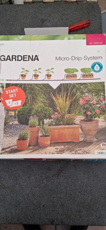 Gardena Micro-Drip-System Startset Potplanten - Nieuw! beschikbaar voor biedingen