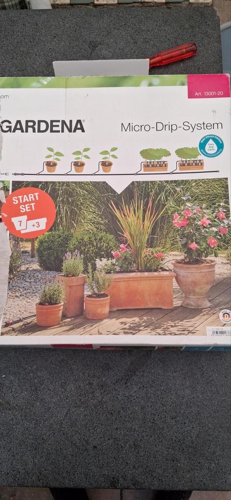 Gardena Micro-Drip-System Startset Potplanten - Nieuw!, Tuin en Terras, Druppelsystemen, Nieuw, Ophalen of Verzenden