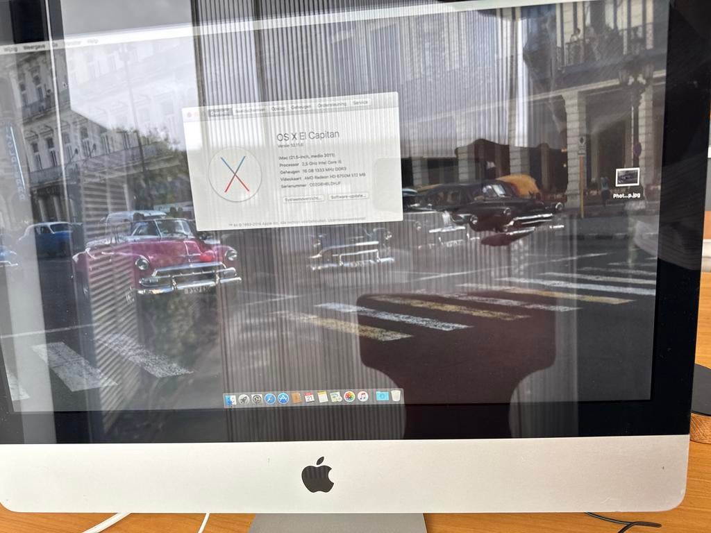 Apple iMac 21.5-inch (2011) - 2.5 GHz i5, 16GB RAM, Ophalen, Gebruikt, 2 tot 3 Ghz, 8 GB