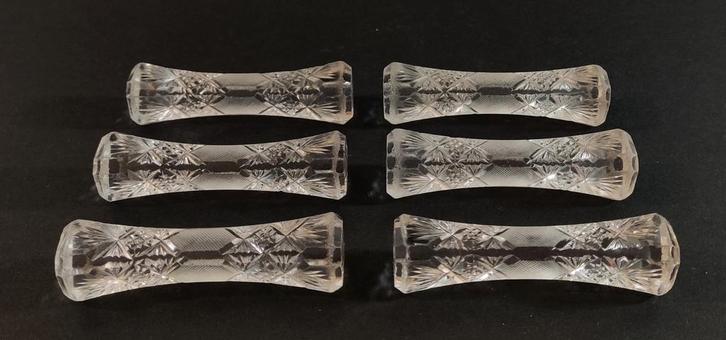 Antieke kristallen messenlegger, messensteun. Frankrijk, Antiek en Kunst, Curiosa en Brocante, Ophalen of Verzenden