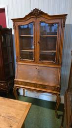 Notenhouten bureau case, Antiek en Kunst, Antiek | Meubels | Kasten, Ophalen