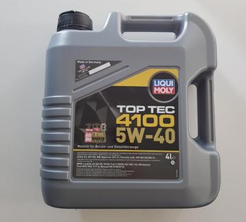 2195 LIQUI MOLY Top Tec 4100 5W-40, 4L, beschikbaar voor biedingen
