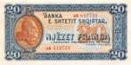 Albania 50 Franga 1945 Unc pn 16, Ophalen, Overige landen, Los biljet