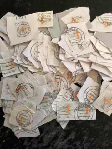 kilowaar Postzegels Oranje 1- 1.000 stuks beschikbaar voor biedingen