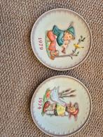 Hummel bordjes 2 stuks onbeschadigd, Huis en Inrichting, Ophalen of Verzenden, Zo goed als nieuw, Bord