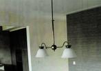 Hanglamp Frantzen, Huis en Inrichting, Minder dan 50 cm, Glazen lampenkappen met messing., Zo goed als nieuw, Ophalen