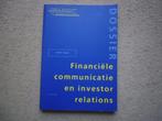 Financiele communicatie en Investor Relations, Ophalen of Verzenden, Zo goed als nieuw