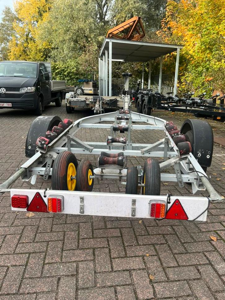 Geremde boot trailer, Watersport en Boten, Bootonderdelen, Zo goed als nieuw, Ophalen of Verzenden