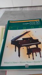 Alfred's basis piano library 2 & 3, Gebruikt, Klassiek, Les of Cursus, Ophalen of Verzenden