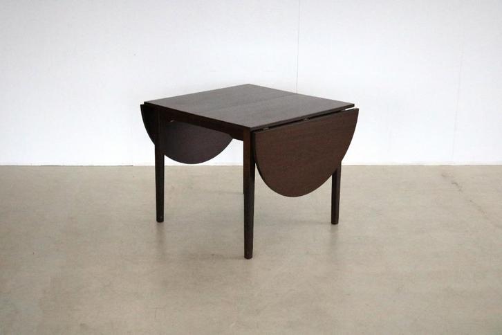 vintage eettafel | tafel | verlengbaar | jaren 60 | Deens (5, Huis en Inrichting, Tafels | Eettafels, Gebruikt, Overige houtsoorten