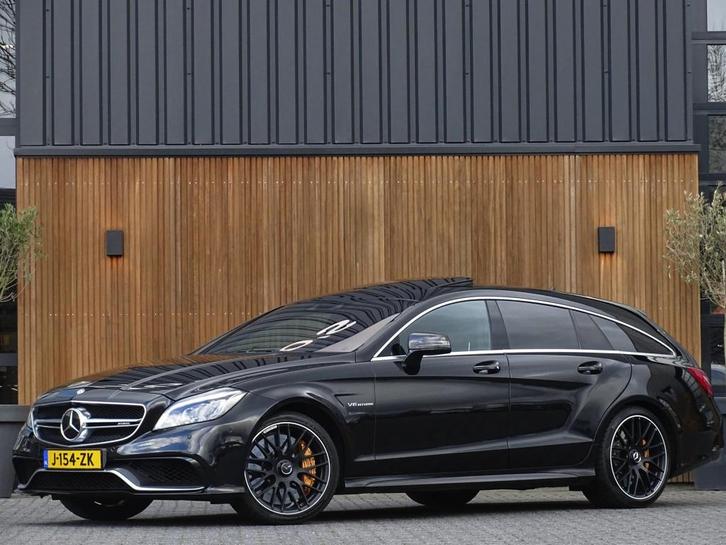 Mercedes-Benz CLS-klasse Shooting Brake AMG 63S V8 BI-Turbo, Auto's, Mercedes-Benz, Bedrijf, CLS, ABS, Adaptieve lichten, Adaptive Cruise Control
