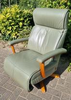 Prominent Relax stoel, Huis en Inrichting, Fauteuils, Ophalen, Gebruikt, Leer, 50 tot 75 cm