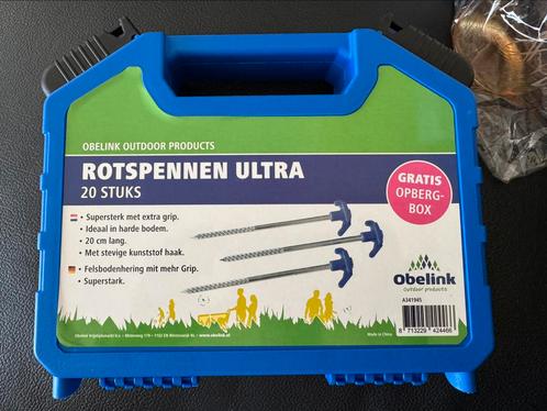 Rotspennen Ultra - NIEUW, Caravans en Kamperen, Kampeeraccessoires, Nieuw, Ophalen of Verzenden