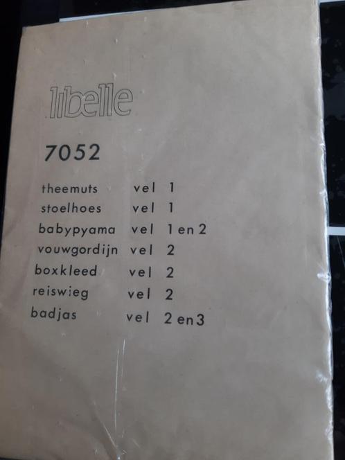 Libelle patronen 7052 ,badjas ,Baby pyama ,reiswieg, en nog, Hobby en Vrije tijd, Kledingpatronen, Kind, Overige merken, Verzenden