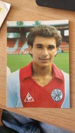 Gerald Vanenburg Ajax spelerskaart met handtekening., Verzenden, Zo goed als nieuw, Buitenlandse clubs, Spelerskaart