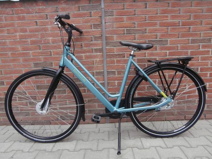 Zeer mooie Batavus Fonk dames 53 cm. met 3 versnellingen, Fietsen en Brommers, Fietsen | Dames | Damesfietsen, Gebruikt, Batavus
