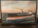 Kustvaarder door Frans Romeijnsen., Antiek en Kunst, Ophalen of Verzenden