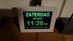 Dementieklok, Ophalen of Verzenden, Zo goed als nieuw