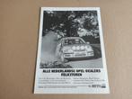 Reclame (uit oud tijdschrift) Opel Kadett/ E/ GSi (1990) 2, Verzamelen, Verzenden