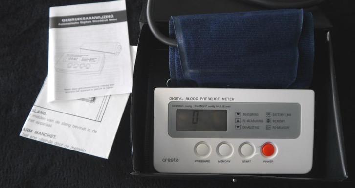 Cresta bloeddrukmeter - digitaal, Diversen, Verpleegmiddelen, Zo goed als nieuw, Ophalen of Verzenden