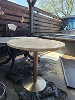 ronde tuintafel, Tuin en Terras, Tuintafels, Ophalen of Verzenden, Gebruikt, Rond, Kunststof