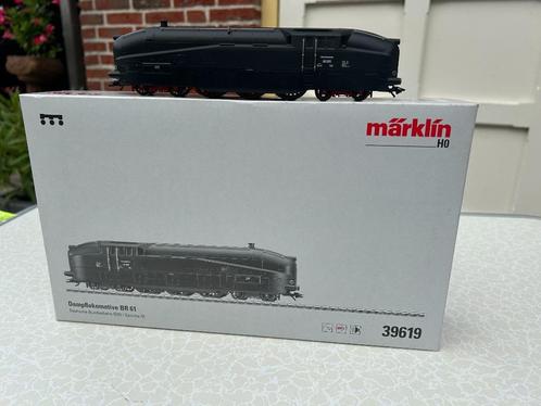 Marklin H0 39619 Stoomlocomotief BR61 van de DR,tijdperk III, Hobby en Vrije tijd, Modeltreinen | H0, Nieuw, Locomotief, Wisselstroom