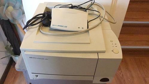 HP LaserJet 2100 + JetDirect 170X, Computers en Software, Printers, Gebruikt, Printer, Laserprinter, Zwart-en-wit printen, Ophalen