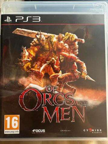 Of Orcs and Men - PS3 RPG Game beschikbaar voor biedingen