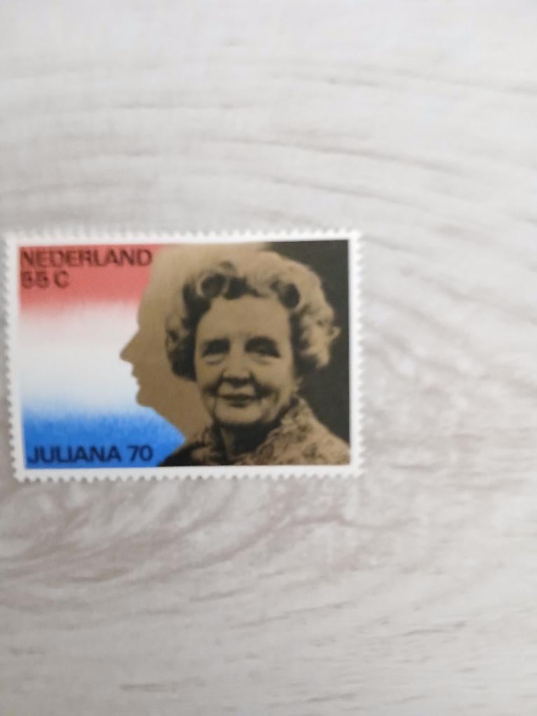 koningin Juliana  70 jaar   1979  pfr, Postzegels en Munten, Ophalen of Verzenden