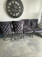 Richmond eettafel stoelen, Huis en Inrichting, Stoelen, Ophalen of Verzenden, Zo goed als nieuw, Grijs