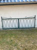 Dubbele inritpoort tuinpoort, Tuin en Terras, Ophalen, IJzer