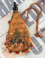 Spanje 1970 lederen Boto tas wijn water drinkzak Espana, Antiek en Kunst, Ophalen of Verzenden