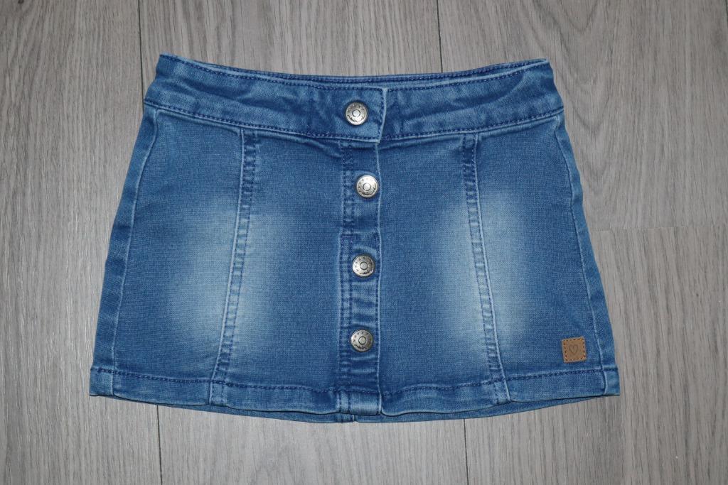 Super mooi blauw Hema spijkerrokje maat 86 92 Babykleding